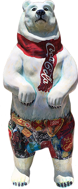 coca-cola bear